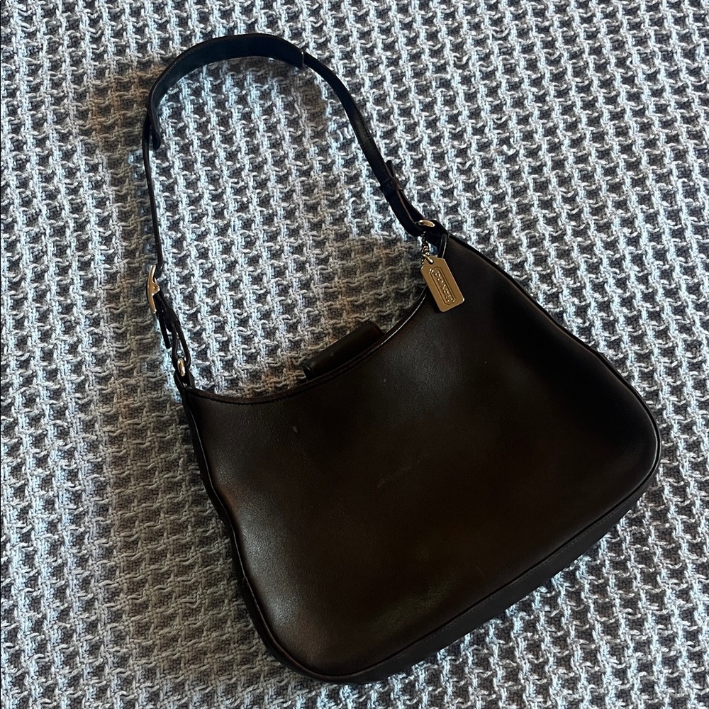 Coach Vintage Black Shoulder Bag